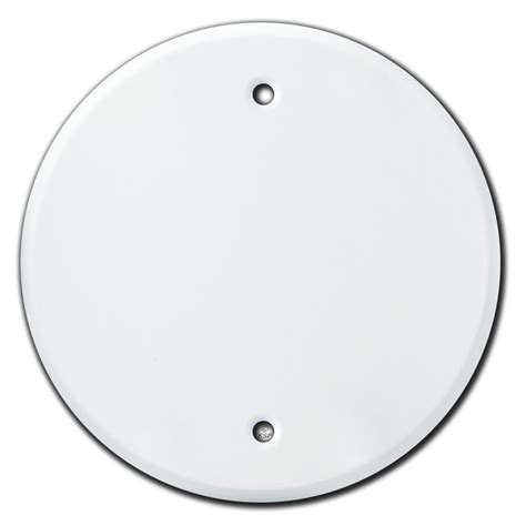 5 round electrical box cover|electrical box flat blank cover.